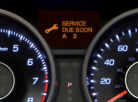 Auto Service Reminder Light