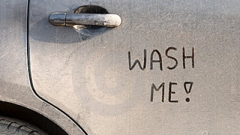 Getting Shoe Marks Off of Side of Car Doors