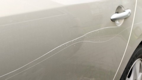 Removing Deep Scratches on Car Paint