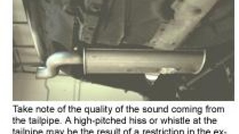Troubleshoot Exhaust Noise & Leaks