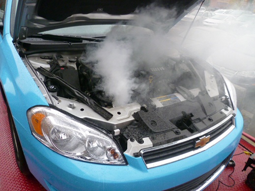 Car Engine Damage from Overheating