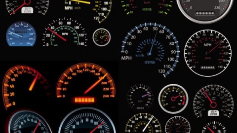 The Difference between an Odometer & a Speedometer