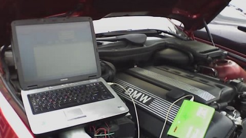 Using a laptop as an automotive scan tool