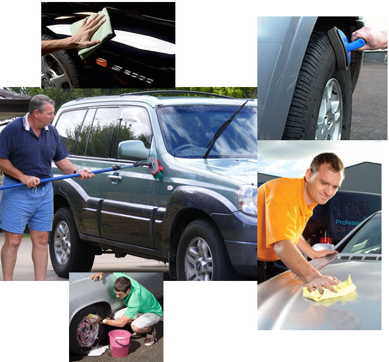 What to do to throughly clean a car