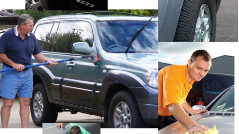 What to do to throughly clean a car