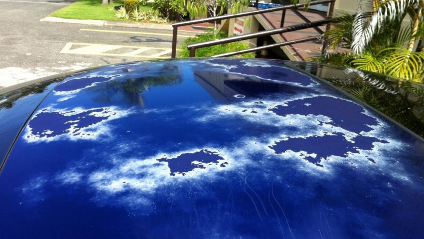 What to do when the car paint degrades