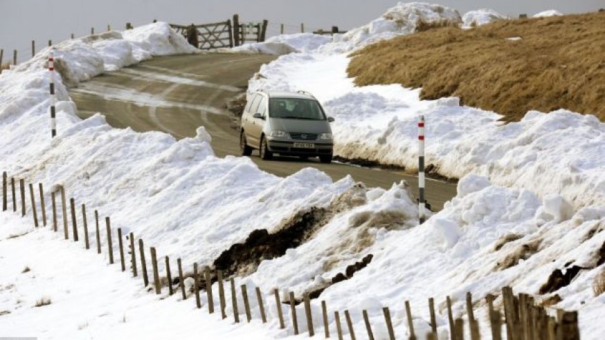 Driving hazards hidden behind the thawing roads